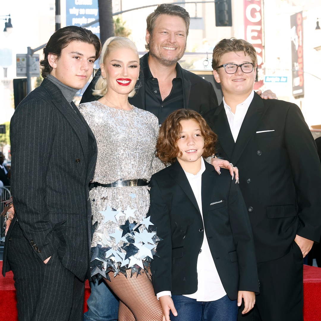 Gwen Stefani’s Kids Are All Grown Up on Red Carpet With Blake Shelton